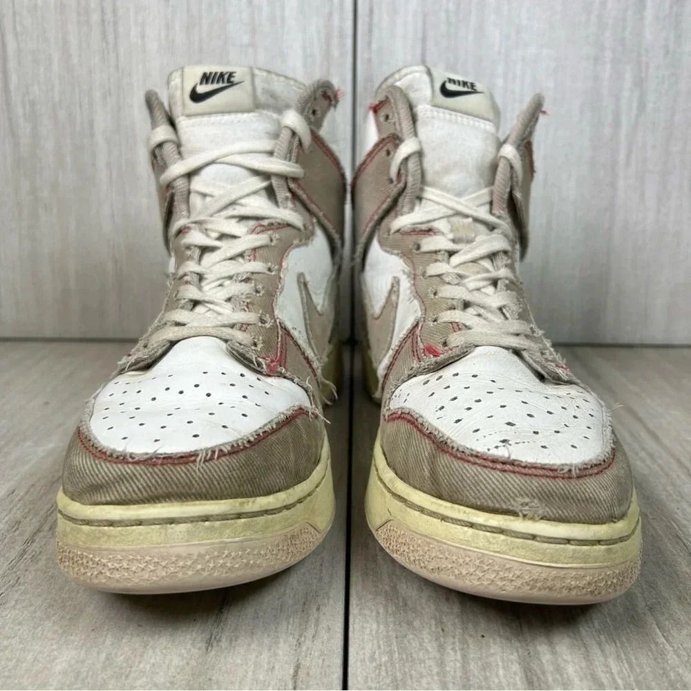 Nike Dunk High 1985 Barely Rose Denim Casual Shoe Sneaker Mens Size 8 Womens 9.5 - Picture 5 of 11